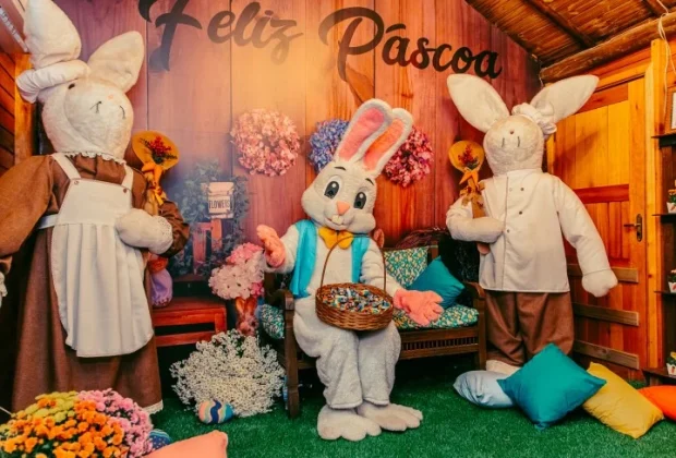 Páscoa em Holambra 2026 começa nesta sexta-feira com programação para toda a família