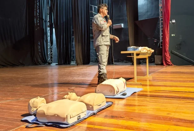 Educação promove curso de primeiros socorros para profissionais da rede municipal em Mogi Guaçu