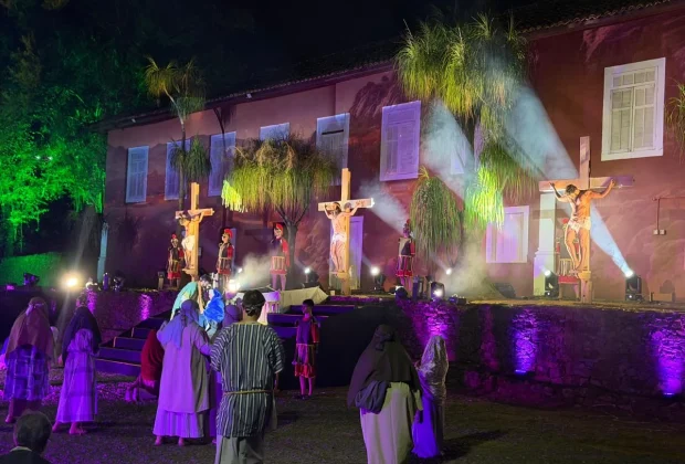 SUCESSO DE PÚBLICO, ‘A PAIXÃO DE CRISTO’ CONTINUA HOJE E AMANHÃ NA FAZENDA DA BARRA EM JAGUARIÚNA