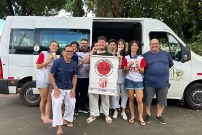 Equipe de karatê de Santo Antônio de Posse conquista 9 medalhas em competição em Amparo