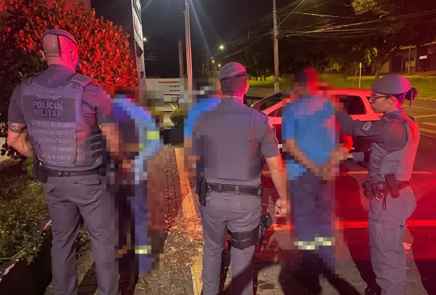 Fim de semana violento em Mogi Guaçu termina com múltiplas prisões pela Polícia Militar