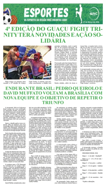 Esportes 27-03-26