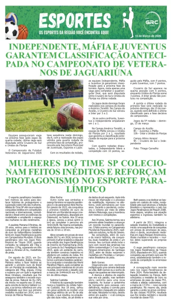 Esportes 10-03-26