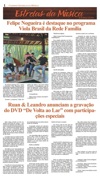 Estrela da Música 20-03-26