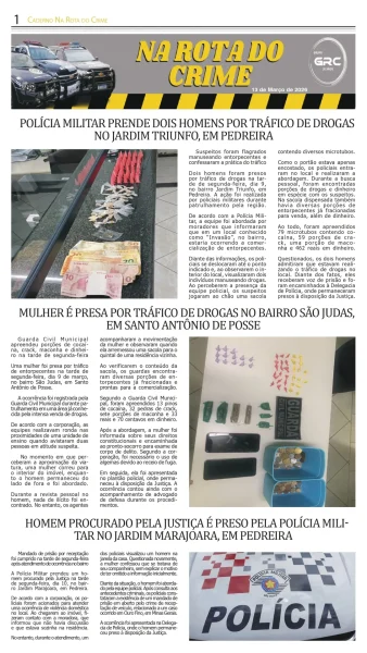 Na Rota do Crime 13-03-26