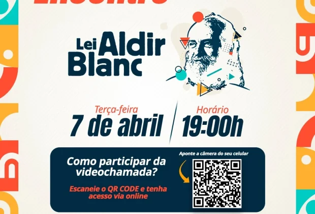 PREFEITURA DE JAGUARIÚNA PROMOVE ENCONTRO ON-LINE SOBRE A LEI ALDIR BLANC