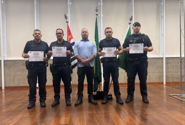 GCM de Santo Antônio de Posse participa de capacitação em Paulínia