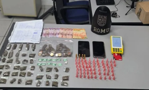 Guarda Municipal de Jaguariúna prende homem por tráfico de drogas no bairro Dom Bosco