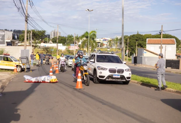 JAGUARIÚNA PROMOVE AÇÕES DO MAIO AMARELO COM FOCO NA CONSCIENTIZAÇÃO NO TRÂNSITO