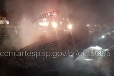 Quatro pessoas morrem em colisão frontal na SP-344