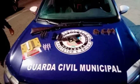GCM prende homem após disparo de arma de fogo em bar em Holambra