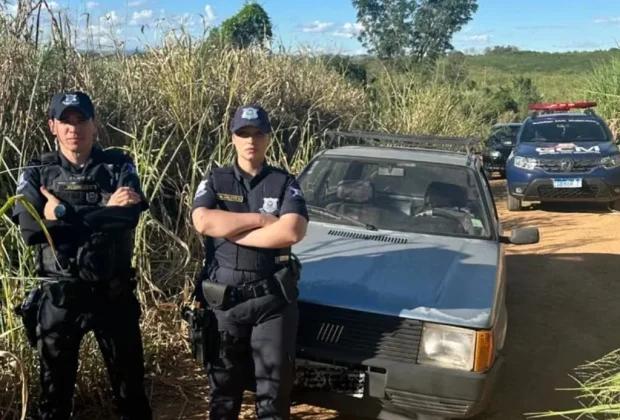 GCM recupera veículo furtado após diligências em área rural de Itapira
