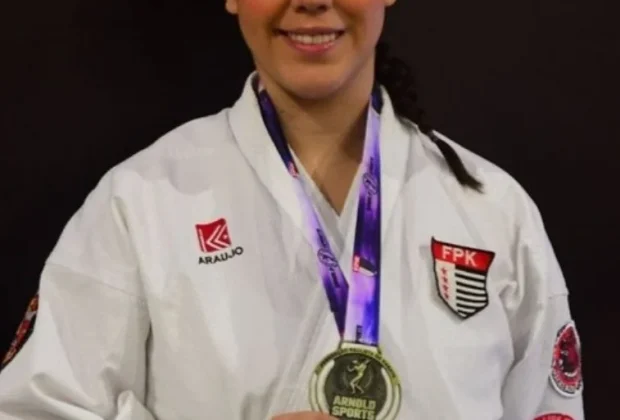 Atleta de Amparo conquista bronze no Arnold Sports South America
