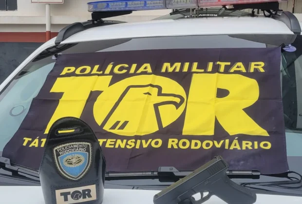 TOR apreende réplica de arma de fogo e facas durante abordagem em Campinas