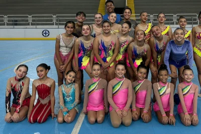 Equipe de ginástica rítmica de Amparo estreia na temporada 2026 na Copa Roberta Gaio