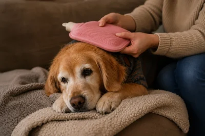 Frio, idade e osteopatias: cuidados essenciais com cães e gatos idosos no inverno