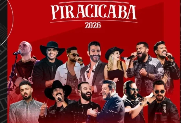 31ª Festa do Peão de Boiadeiro de Piracicaba divulga grade de shows com Gusttavo Lima e Bruno & Marrone