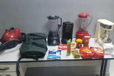 PM apreende eletrodomésticos e alimentos com homem no Jardim Quartieri, em Mogi Mirim