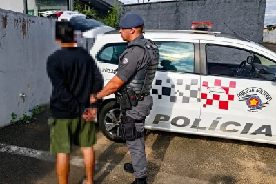 PM detém homem após agressão contra policial em Itapira