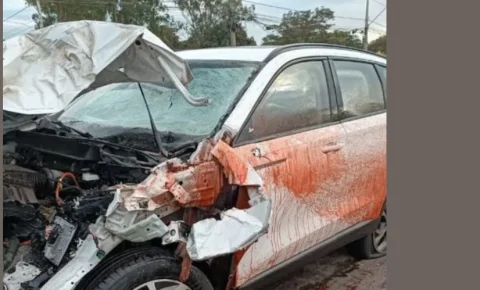 Israel, da dupla com Rodolffo, sofre acidente na BR-153 em Goiânia