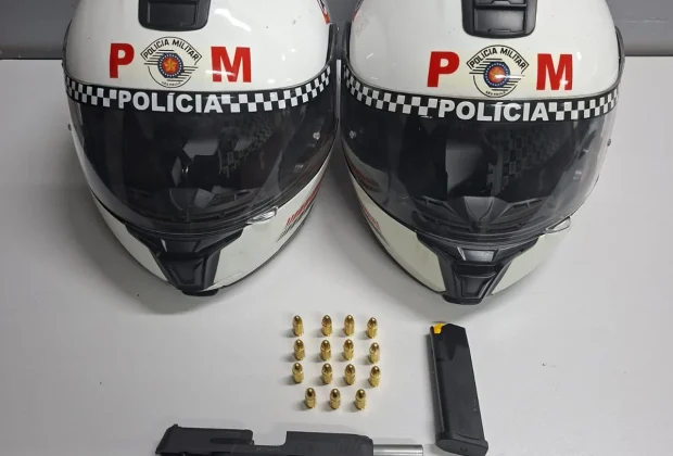 PM prende procurado pela Justiça e apreende arma de fogo em ocorrências distintas em Mogi Guaçu