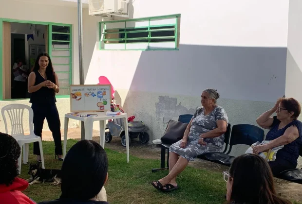 Saúde realiza encontro do Hiperdia com foco em alimentação saudável
