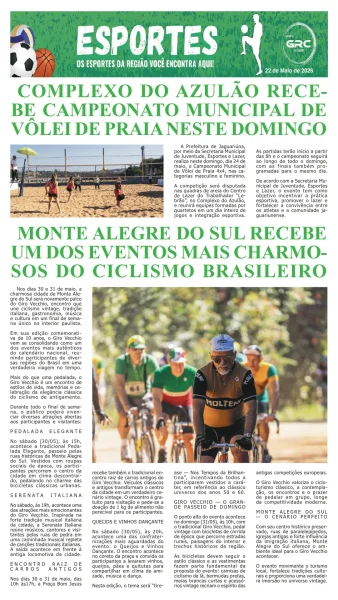 Esportes 22-05-26