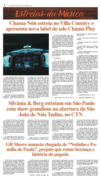 Estrela da Música 15-05-26