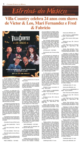 Estrela da Música 08-05-26