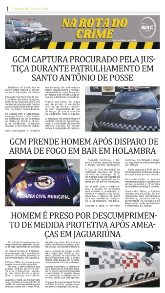 Na Rota do Crime 05-05-26