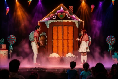 Campinas recebe estreia de musical infantil sobre João e Maria ou Teatro Castro Mendes recebe novo espetáculo musical de grupo premiado