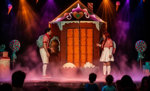 Campinas recebe estreia de musical infantil sobre João e Maria ou Teatro Castro Mendes recebe novo espetáculo musical de grupo premiado