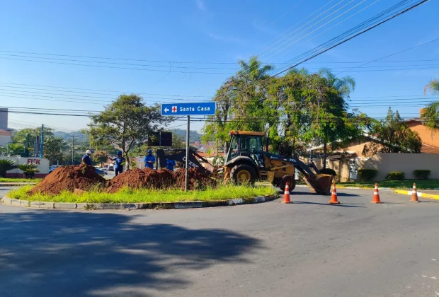 Interligação de nova adutora será realizada na Avenida Brasília em Mogi Mirim