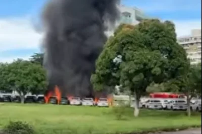 Queda de duas aeronaves deixa ao menos seis mortos e atinge 20 veículos no Rio
