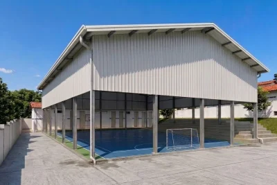 Artur Nogueira anuncia nova quadra poliesportiva em escola municipal