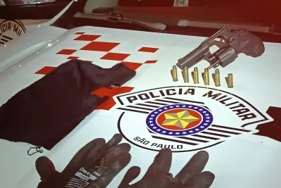 Homem é preso após roubo com agressões e disparo de arma em Artur Nogueira
