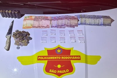 Policiamento Rodoviário prende homem por tráfico de drogas em Amparo
