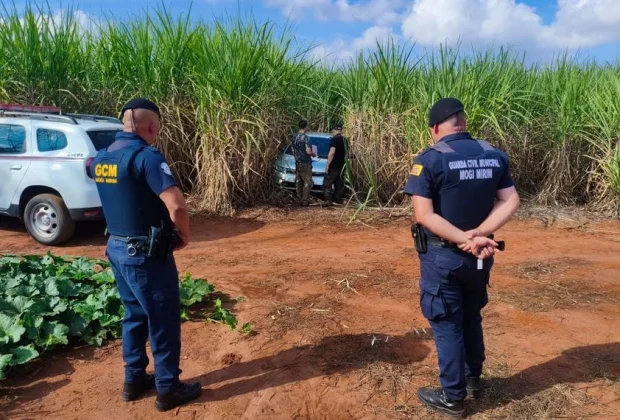 Carro roubado em assalto a fazenda em Conchal é recuperado pela GCM de Mogi Mirim