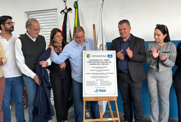 Prefeitura inaugura ampliação da Escola Municipal Professora Isaura de Carvalho Coelho