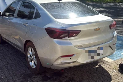 Carro roubado no Rio de Janeiro e recém-pintado é apreendido em Mogi Mirim