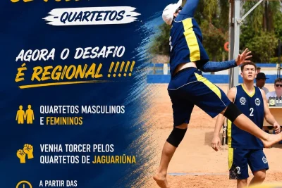 Vôlei de praia movimenta quartetos regionais nas quadras de areia do Azulão