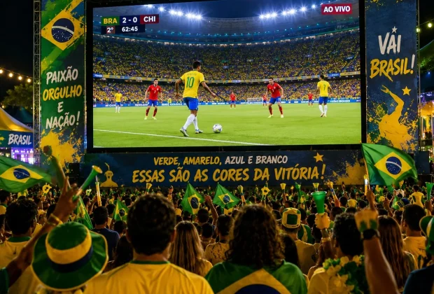 Artur Nogueira terá telão, gastronomia e música para estreia do Brasil na Copa