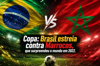 Copa: Brasil estreia contra Marrocos, que surpreendeu o mundo em 2022