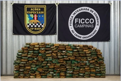 Operação em Americana encontra 245 tijolos de droga escondidos em colchões