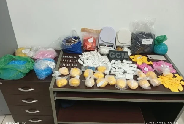 GCM apreende drogas e detém suspeito em Artur Nogueira