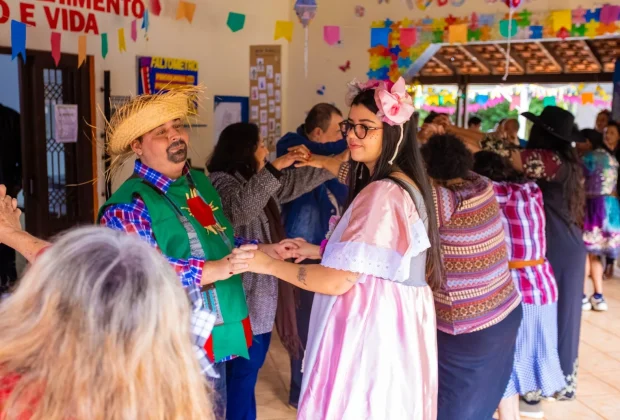 Festa Junina do CAPS de Jaguariúna reúne mais de 100 pessoas