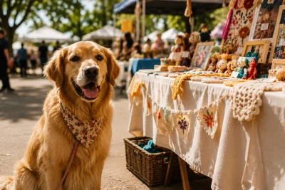 Posse Pet e Feira de Economia Criativa movimentam a Praça da Matriz neste domingo