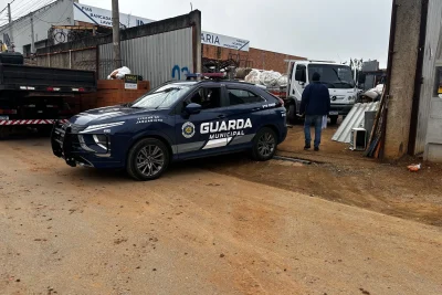 Operação fiscaliza estabelecimentos de sucatas em Jaguariúna
