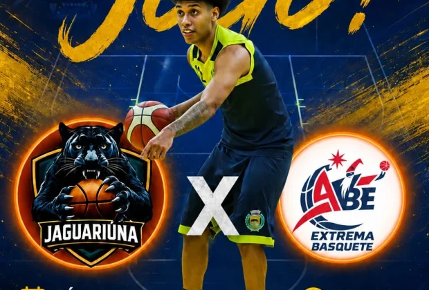 Basquete de Jaguariúna joga sábado no Ginásio do Azulão