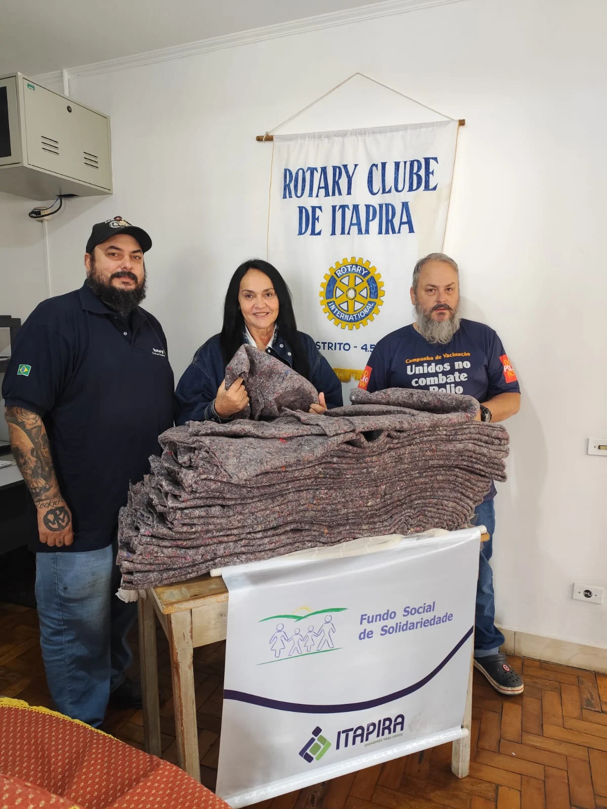 Rotary Club dona mantas al Fondo Social de Itapira ‹ Rotary Club dona mantas al Fondo Social de Itapira ‹